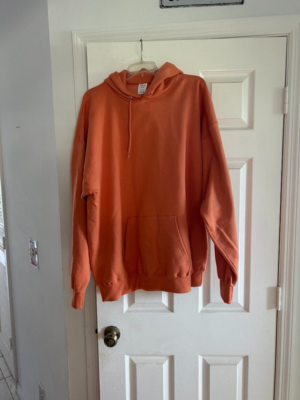 Hanes Mens Ecosmart Hooded Sweatshirt, XL